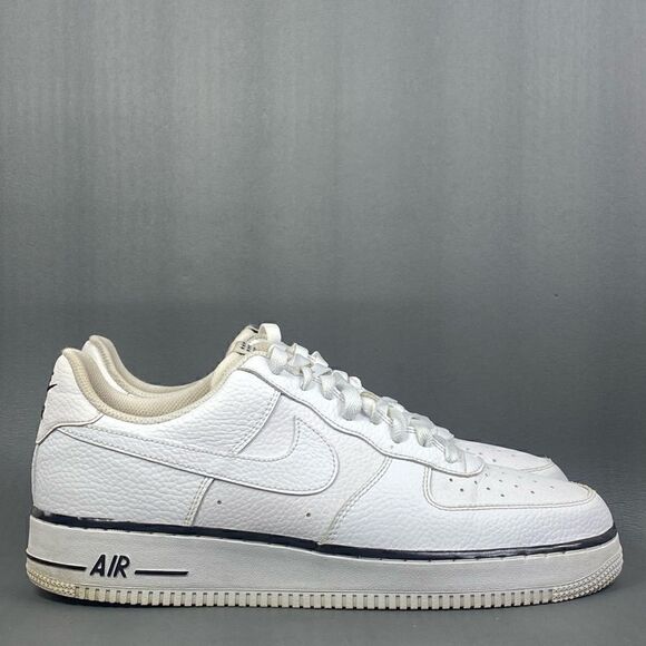 Nike AIR Force 1 Pivot Low Top Bruce Kilgore White Black 488298 160 Size 10.5